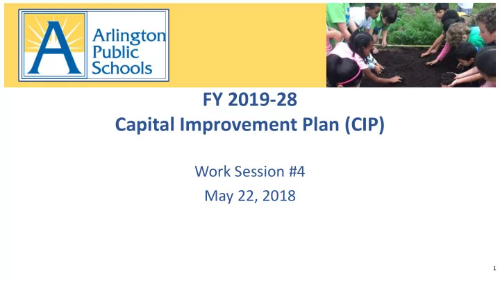 fy 2019 28 capital improvement plan cip