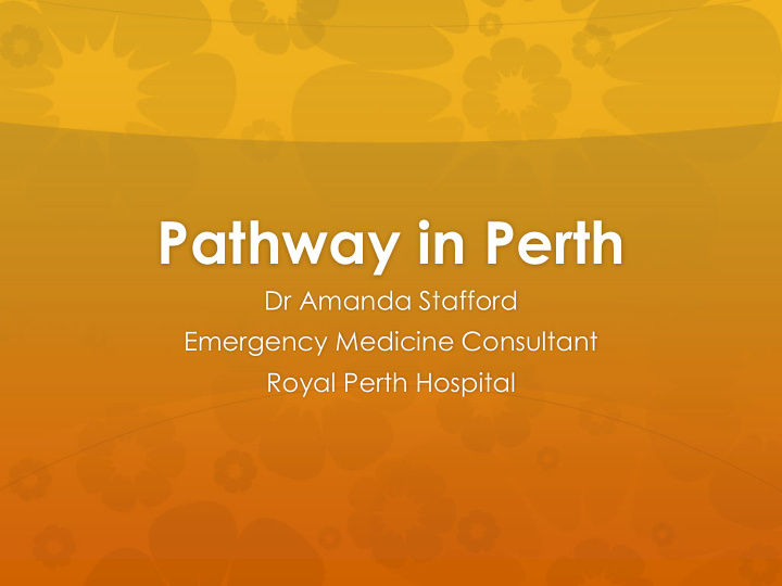 pathway in perth