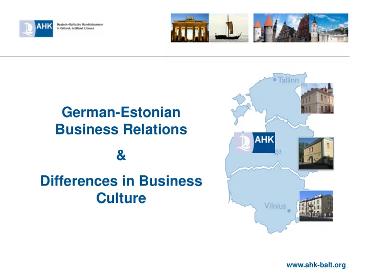 business relations