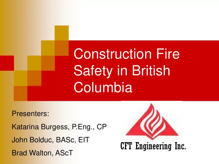 construction fire