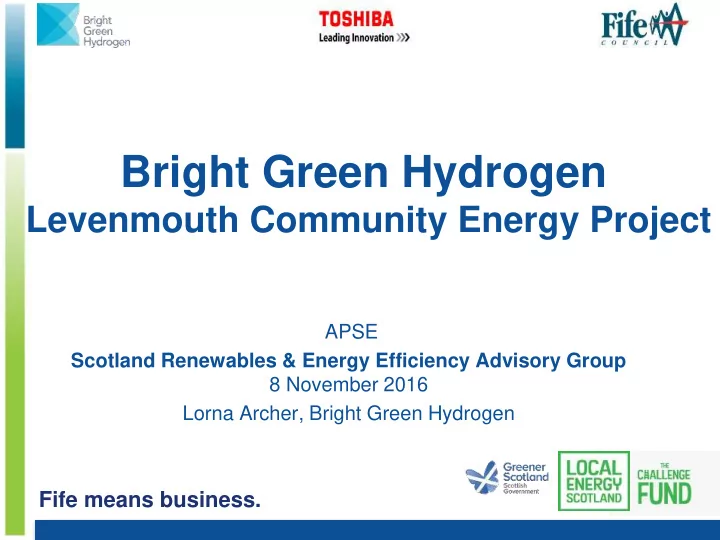 bright green hydrogen
