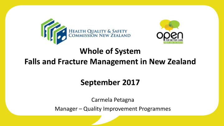 falls and fracture management in new zealand
