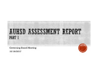 governing board meeting 10 18 2017 assessment report part