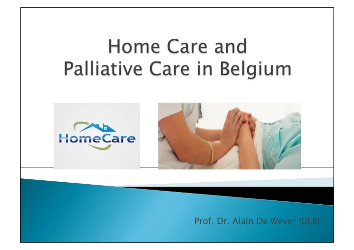 prof dr alain de wever ulb plan pl an