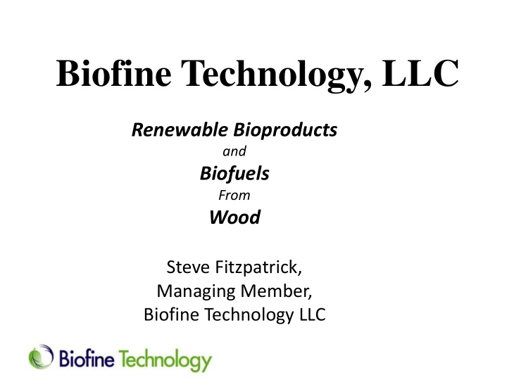 biofine technology llc