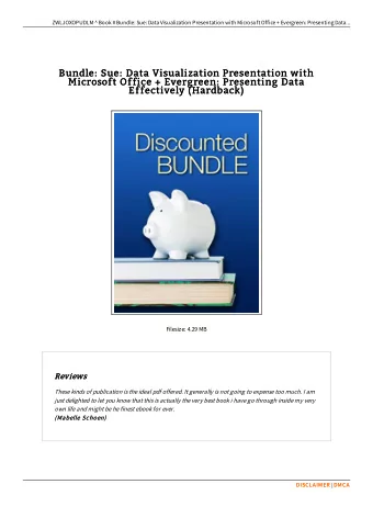 Bundle: Sue: Data Visualization Presentation with  Bundle: Sue: Data Visualization Presentation