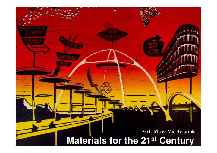 materials for the 21 st century aluminium alloys pvc