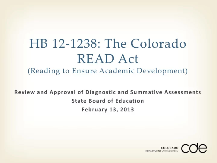 read act