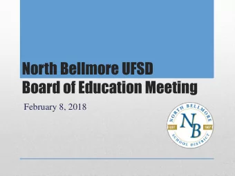 February 8, 2018  Transportation Proposition  The proposed proposition requests to change the