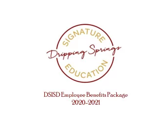 2020-2021  Plan Sponsors and Third Party Administrators  Medical Benefits Provided through the