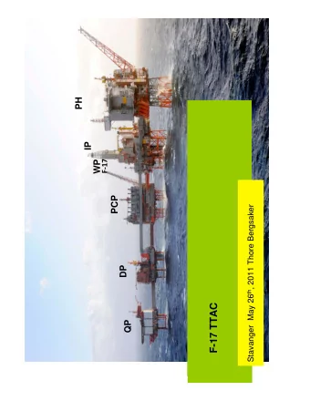 F-17 TTAC  QP  The Challenge  The F-17 TTAC Challenge  Restore Integrity without being able to