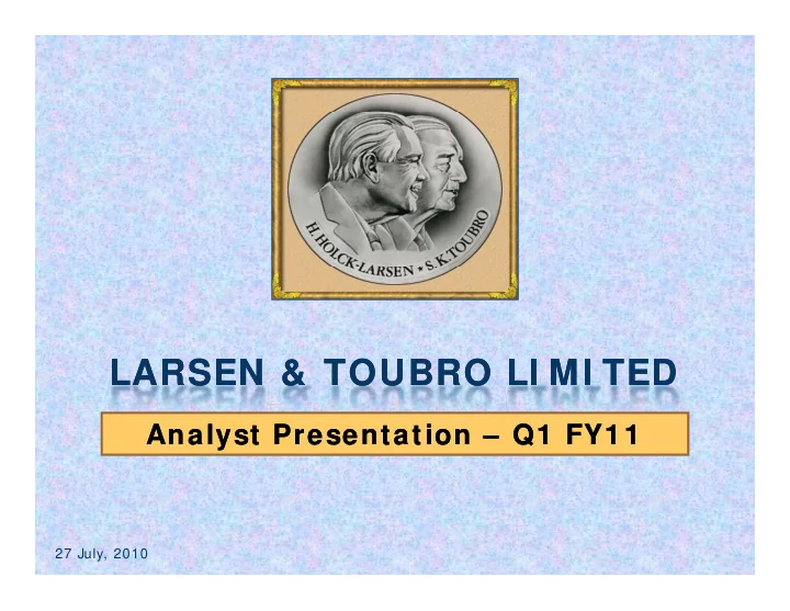 larsen toubro li mi ted larsen toubro li mi ted