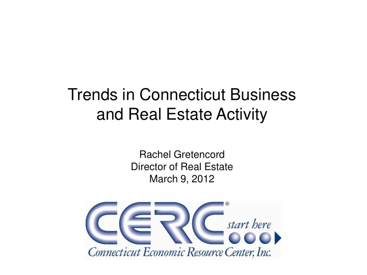 trends in connecticut business and real estate activity