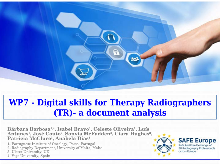 wp7 digital skills for therapy radiographers tr a