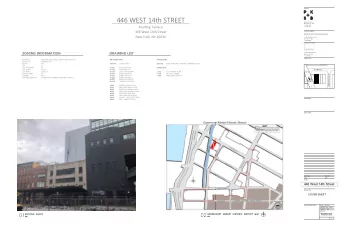 446 WEST 14th STREET  330 W42 STREET  NEW YORK  NY 10036  Rooftop Terrace  T  212 594 2010  F  212