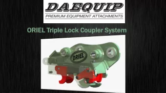 OR  ORIEL  L Trip  riple  le Lo  Lock  k Cou  oupler  pler Sy  Syst  stem  Un  Unbeat  beatabl