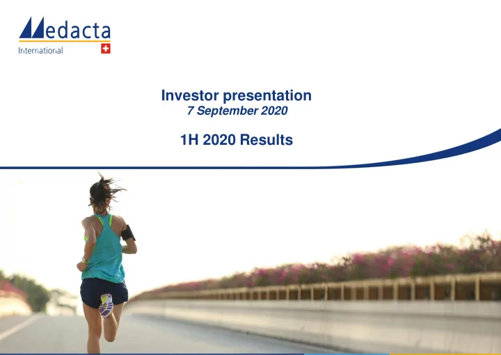 investor presentation