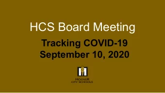 HCS Board Meeting  Tracking COVID-19  September 10, 2020  Alabamas COVID-19 Risk Indicator  Map