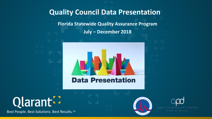 quality council data presentation