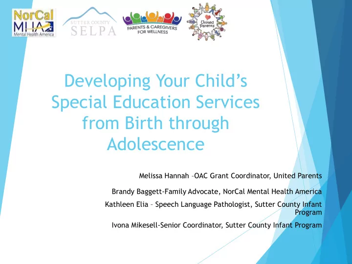 developing your child s
