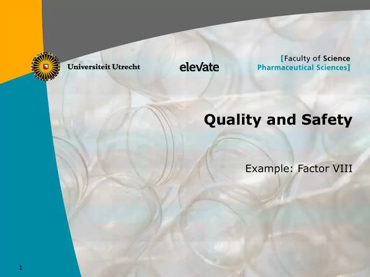 quality and safety