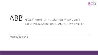 Agenda  About the ABB  The betting industry in Scotland  Social contribution and staff initiatives