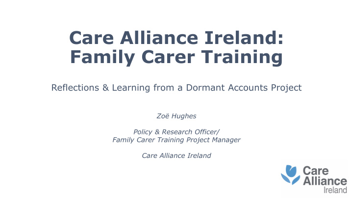 care alliance ireland