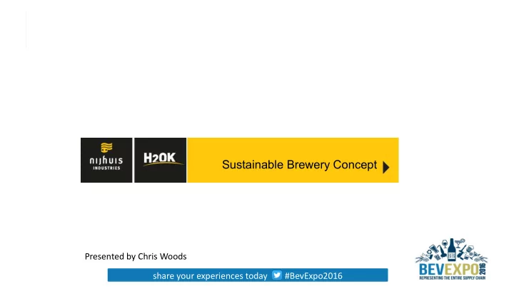 sustainable brewery concept