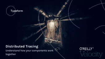 Distributed Tracing  Understand how your components work  together  About me  Jos Carlos Chvez