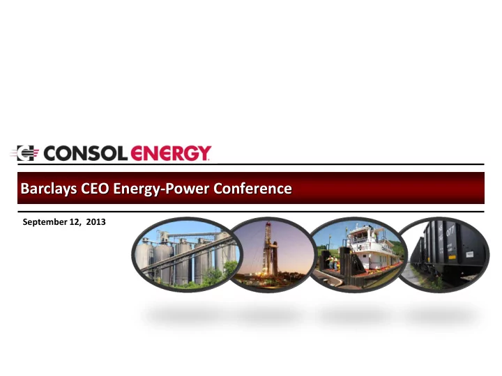 barclays ceo energy power conference