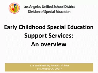 An overview  333 South  th Beaudry  ry Aven  enue e 17 th th floor  Los Angel  eles  es CA, 90017