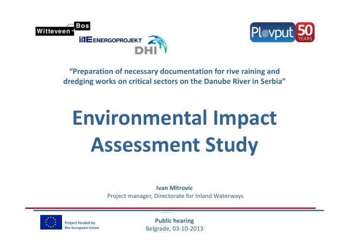 environmental impact assessment study