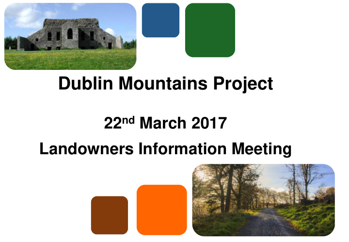 dublin mountains project