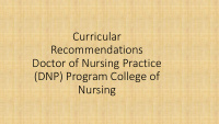 doctor of nursing practice
