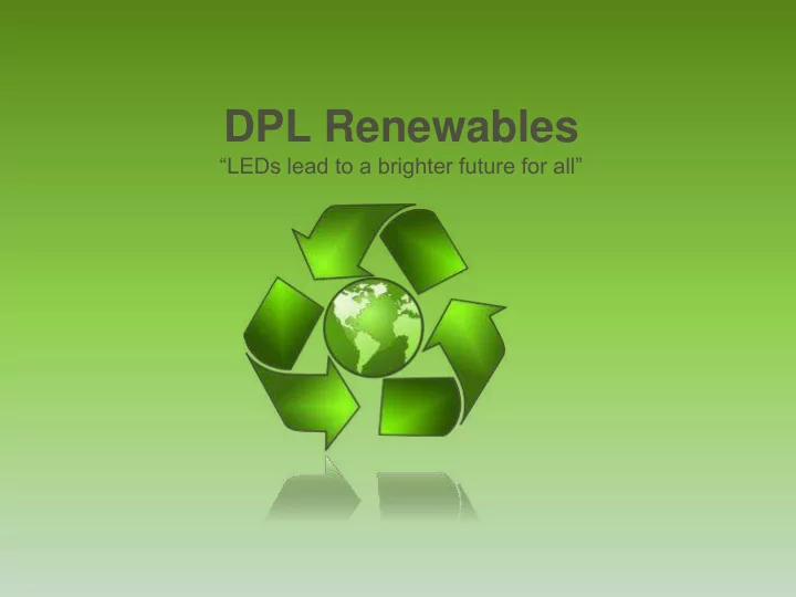 dpl renewables