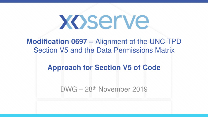 section v5 and the data permissions matrix