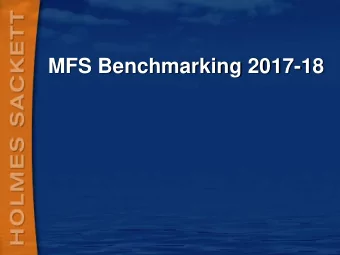 MFS Benchmarking 2017-18 Another better than average year   but maybe not for the Monaro  10.0%