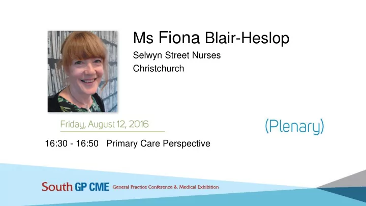 primary care perspective selwyn village healthcare