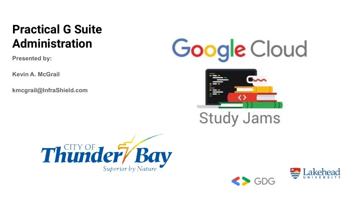 practical g suite administration