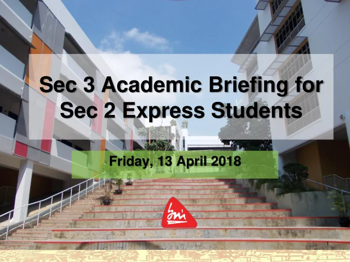 sec 2 express students