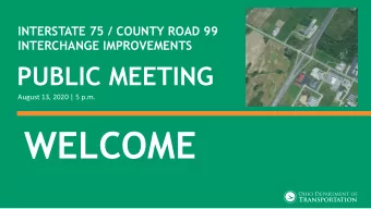 WELCOME  MEETING GUIDELINES  Participants should be respectful  This meeting is being recorded. All