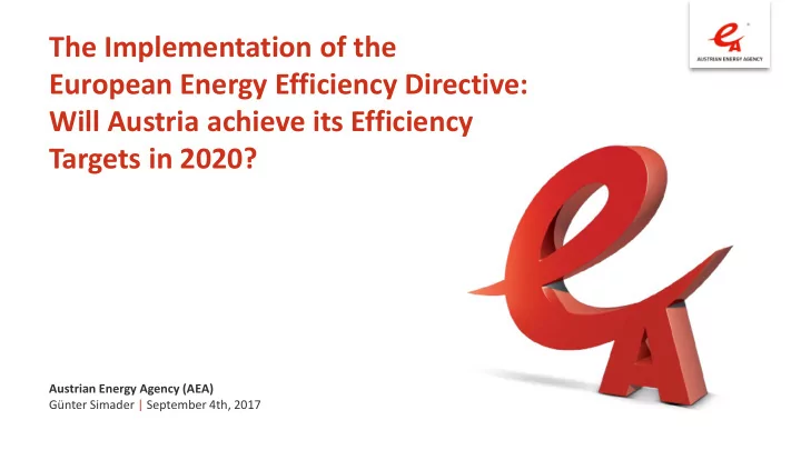 the implementation of the
