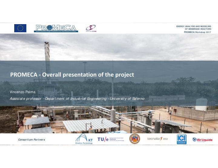 promeca overall presentation of the project