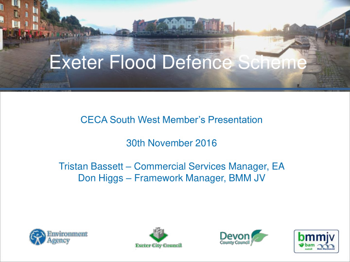 exeter flood defence scheme