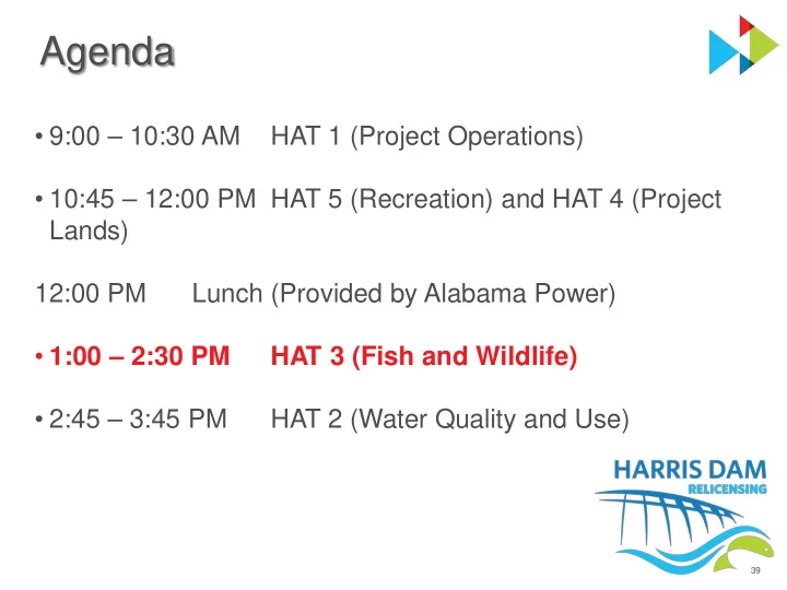 agenda