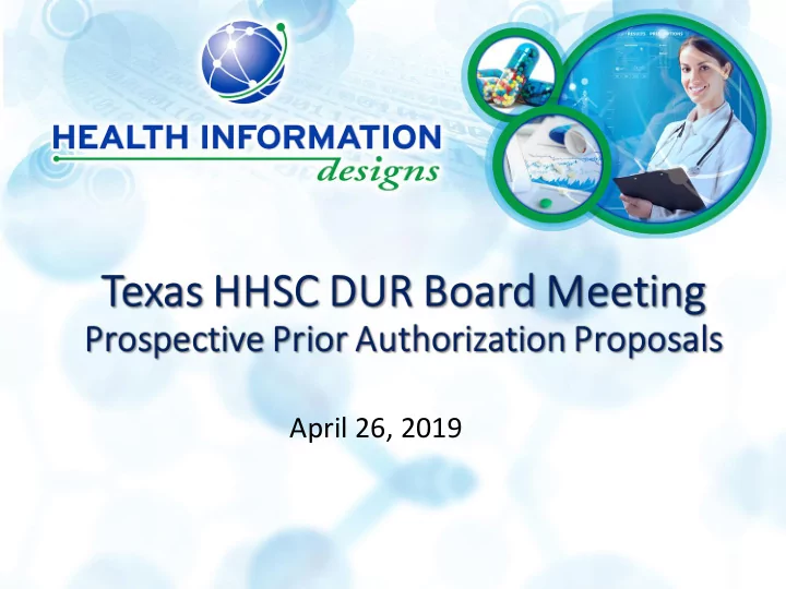 april 26 2019 summary of proposed clinical prior