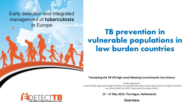 tb prevention in