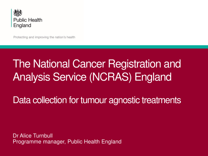 the national cancer registration and