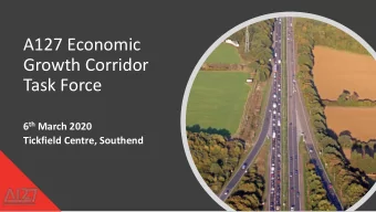 Task Force 6 th March 2020  Tickfield Centre, Southend  Agenda  1. Welcome and Apologies  2.