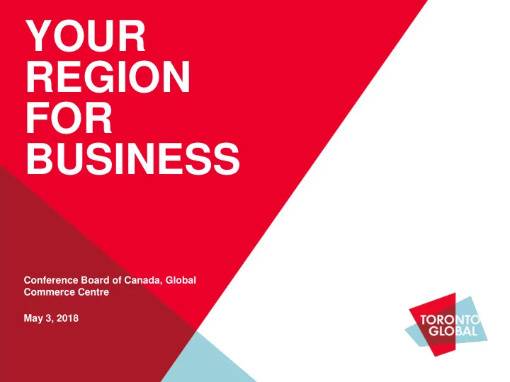 your region